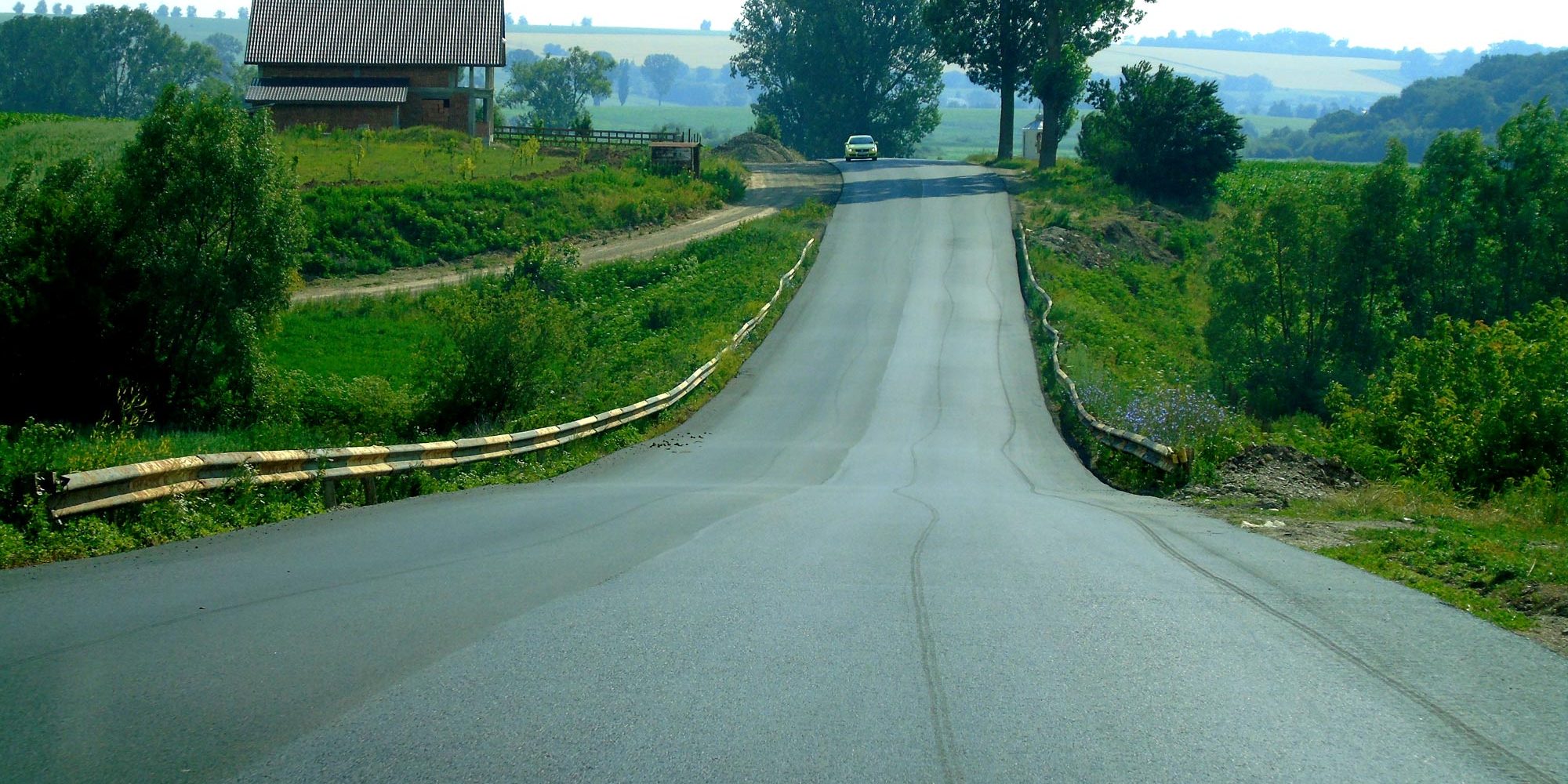 Structura de sprijin din pamant armat cu geogrile