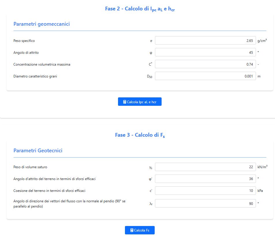 param-geom-geote-debris-flow-geoapp-geostru