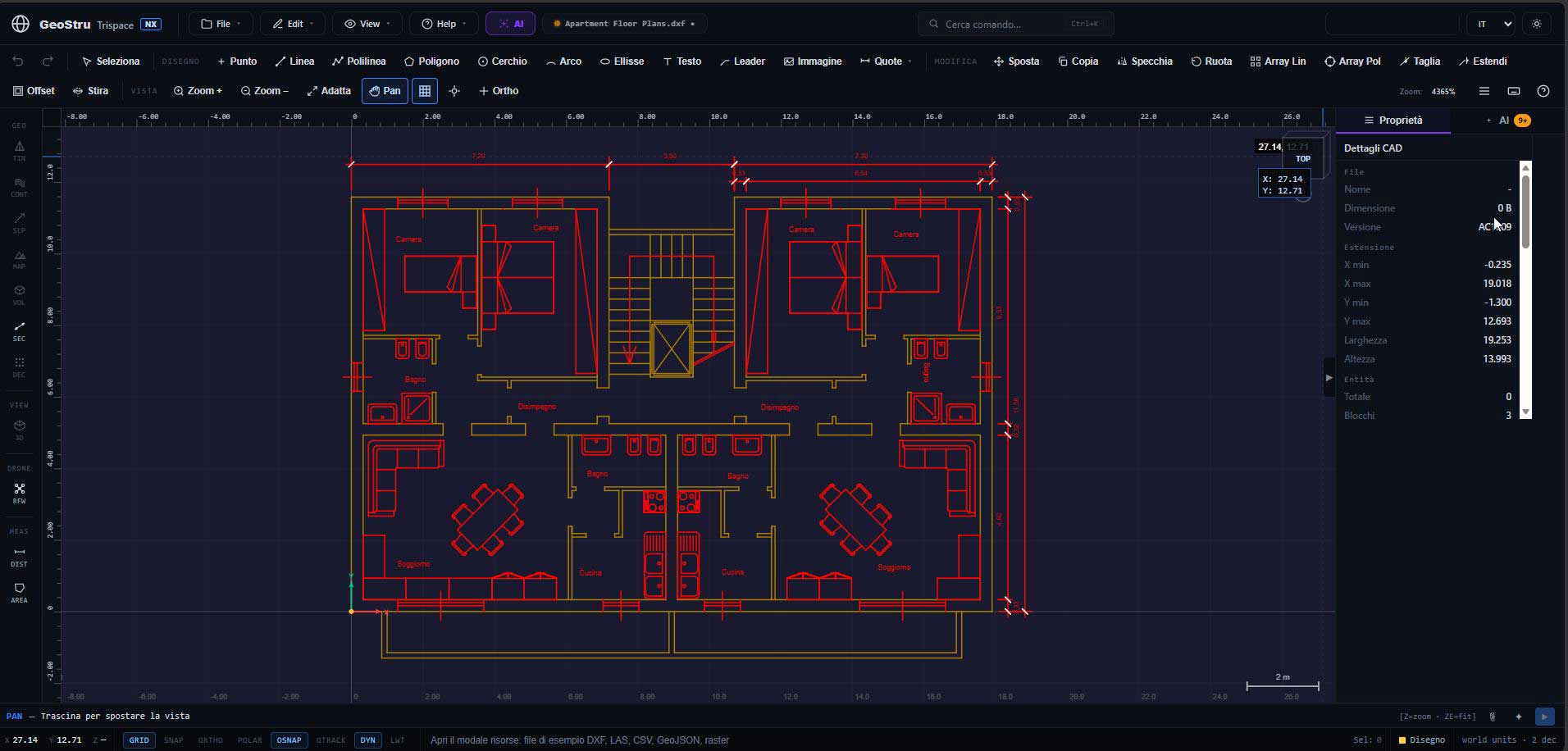 TRISPACE-nx-geostru-CAD